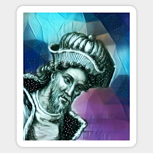 Dionysius of Halicarnassus Portrait | Dionysius of Halicarnassus Artwork 6 Sticker